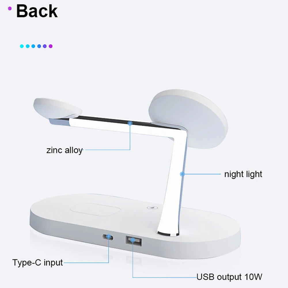 3 in 1 Wireless Charger Stand For iPhone 12 13 14 15 16