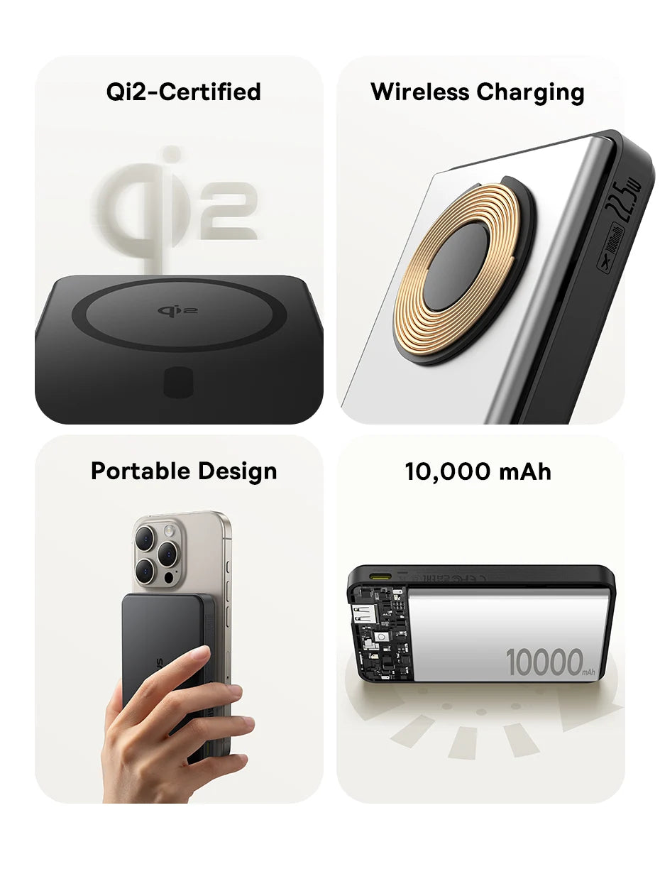 Baseus Magnetic Power Bank for iPhone 16 15 14 13 Pro Max