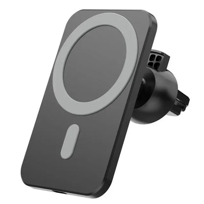 15W Qi Car Charging Mount with Magnetic Holder For IPhone 12 13 Pro
