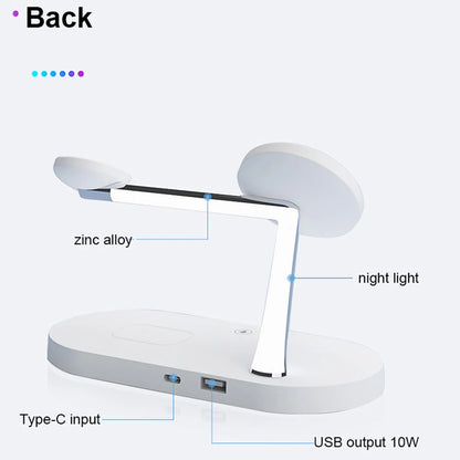 3 in 1 Wireless Charger Stand For iPhone 12 13 14 15 16